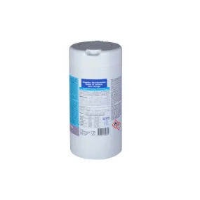 Lingettes blanches désinfectantes virucides mains et surfaces par 100